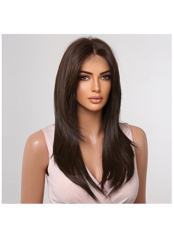 Lace Wigs Long Brown Middle Part Natural for Daily Life - pzsku/ZD836B80C59EB15264DA4Z/45/_/1723112485/72740ab3-0a0d-474e-8e80-373f9fbf9ef8
