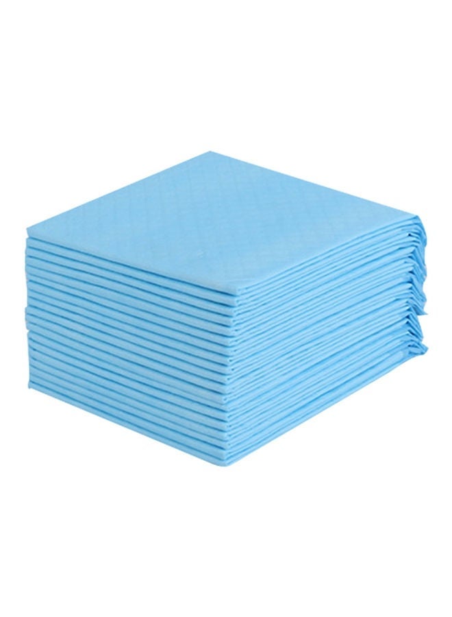 Pack Of 50 Disposable Diaper Pad Blue M - Image 1