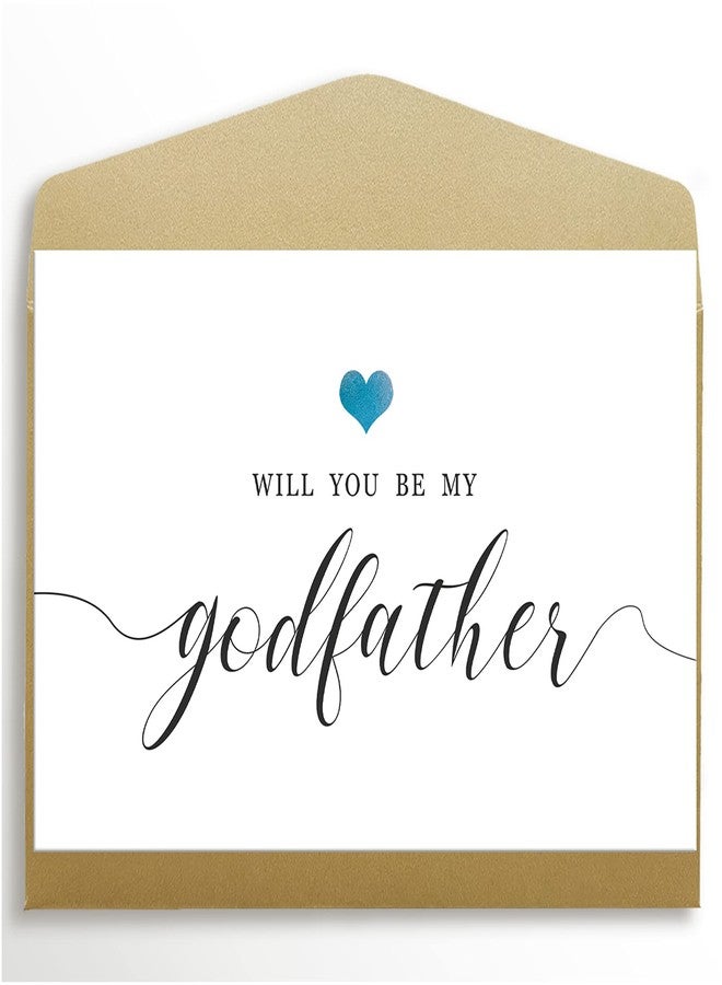 Goroar Will You Be My Godfather Card, Godfather Proposal Card, Be My Godfather Card - Image 1