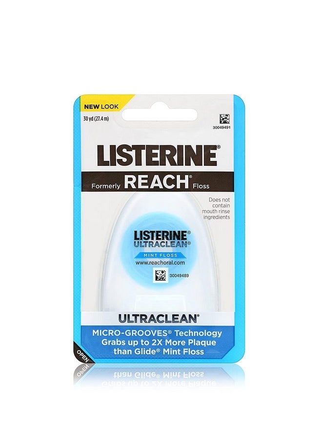 Listerine Ultraclean Floss, 30 Yards Each (Value Pack Of 12)  - Image 1