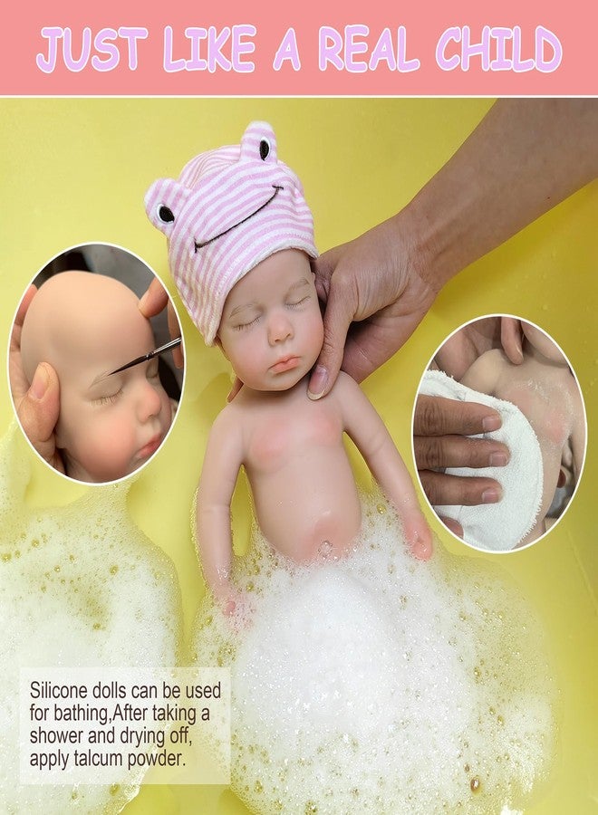أوتارد دولز دمى أطفال سيليكونية من OtardDolls، مقاس 33 سم، بتصميم فتاة كاملة الجسم، واقعية، مصنوعة يدويًا ومطلية يدويًا، مناسبة للأطفال. - Image 4