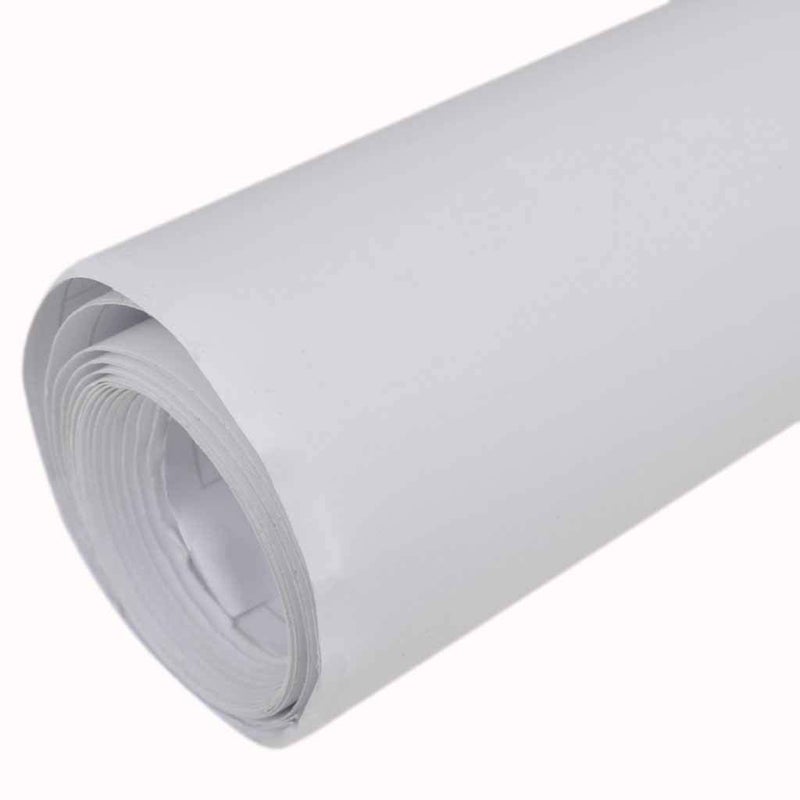 ELTON Vinyl Self Adhesive Wallpaper,Furniture Film Shelf Liner Pure White Matt 2 x 6 feet - Image 5