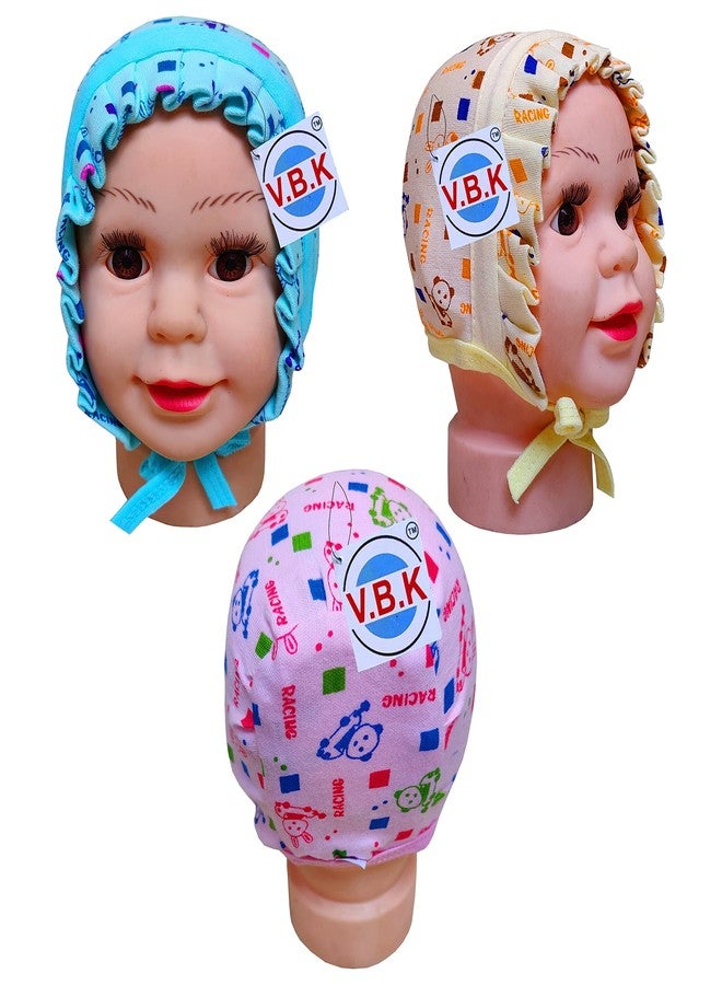 V.B.K طقم قفازات وجوارب VBK® للأطفال، من عمر 0 إلى 6 أشهر | منتجات للأطفال حديثي الولادة | هدية مثالية لحفلات استقبال المولود، مصنوع من قماش ناعم عالي الجودة - Image 3