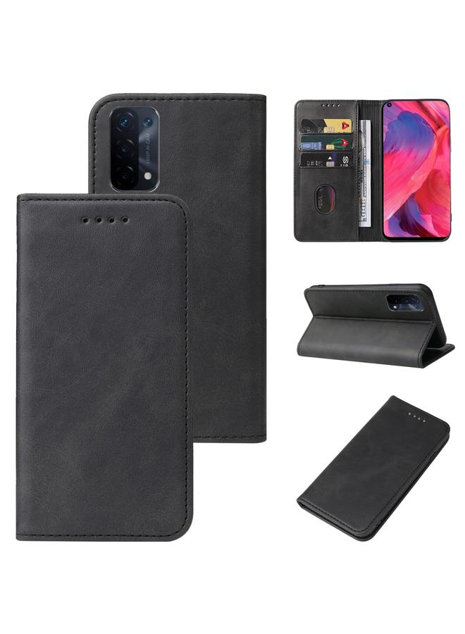 S-TOP Case For OPPO A74 5G Magnetic Closure Leather Phone Case - Image 1