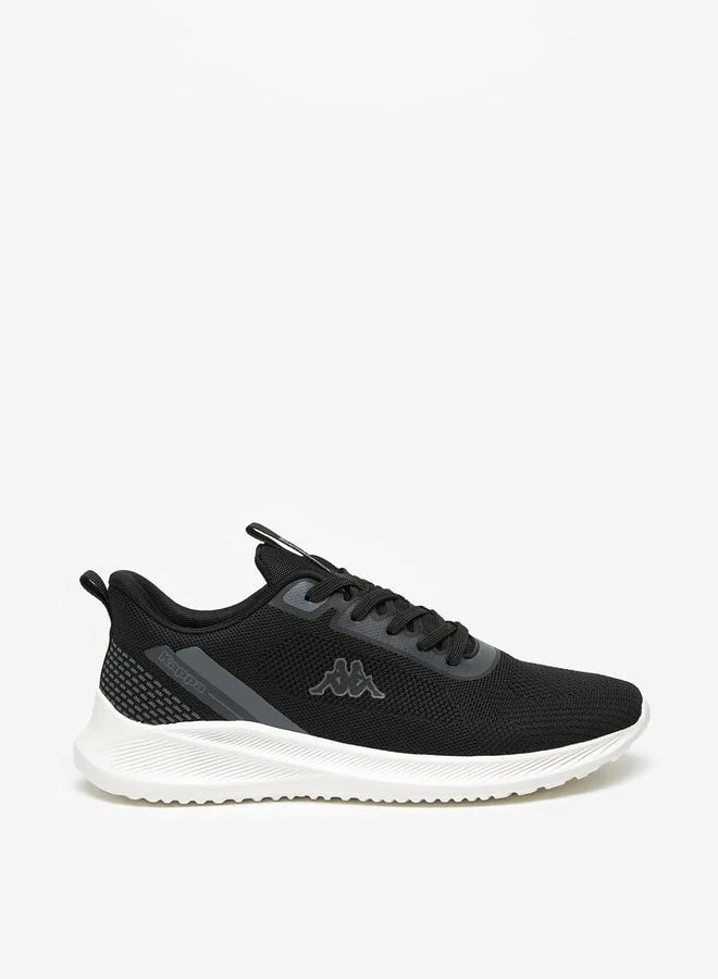 Mens Textured Lace-Up Sports Shoes