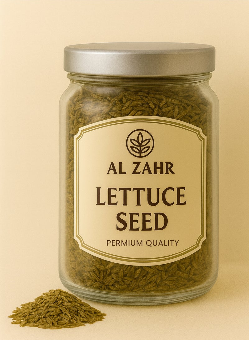 زهر بذور خس الزهر الخام النقية - جودة ممتازة | طبيعية 100%، فرز يدوي، معالجة بالشمس ومزروعة بشكل مستدام | غنية بالألياف والعناصر الغذائية، بذور عشبية مهدئة للعصائر - Image 4