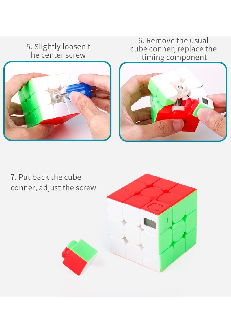 صندوق العاب - مكعب روبيك الرقمي مع مؤقت - Image 1