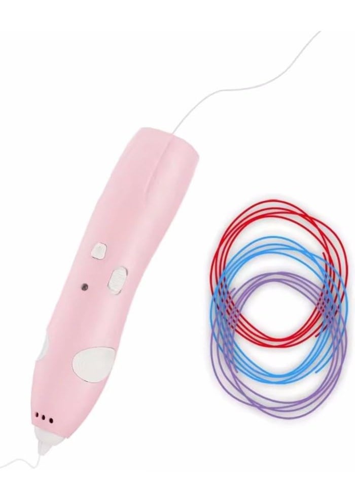 Mumoobear Mumoo Bear 3D Printing Pen Set, Low Temperature Children's Graffiti DIY Pen with Multi-Function and Creative Perfect Crafts(Pink)  - Image 5