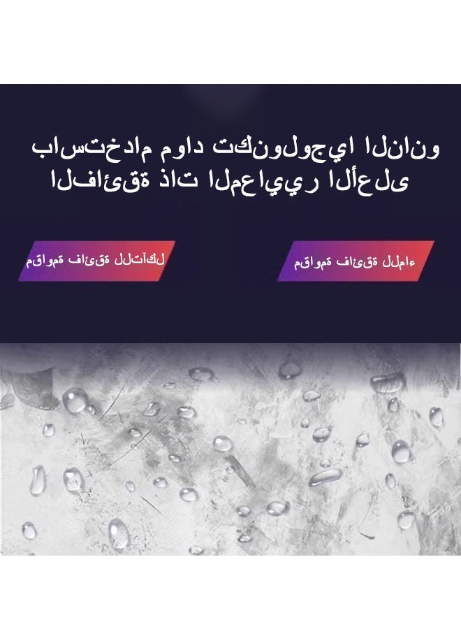 روك بو التوقيع الأبيض الألعاب الماوس سادة - مقاومة للماء، واسعة ممتدة غير الانزلاق وسادة مع سطح دقة ناعمة، تصميم دائم للاعبين المحترفين واستخدام المكتب - Image 3