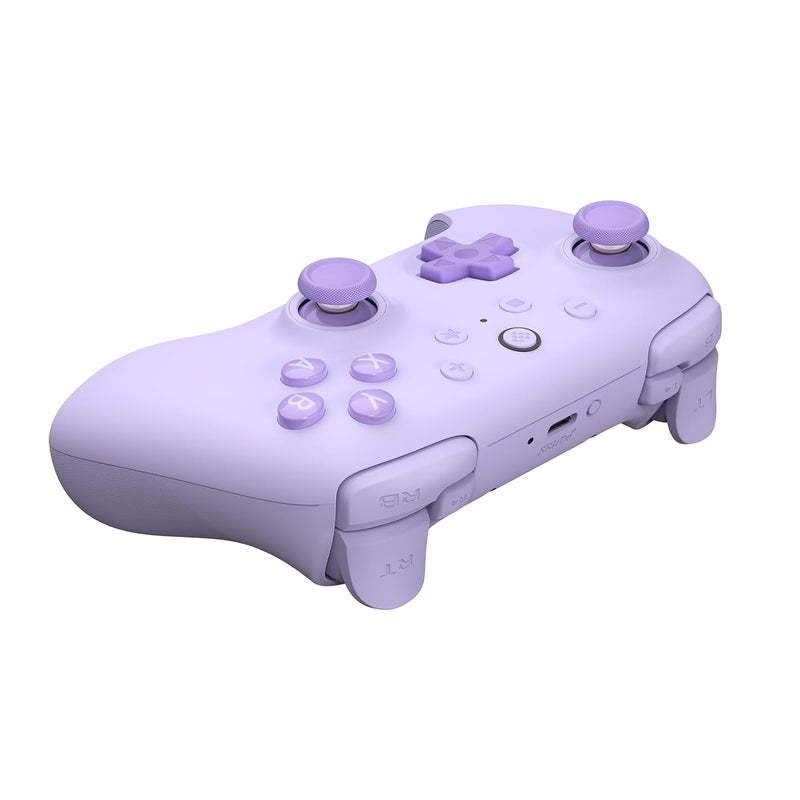 8Bitdo Ultimate 2C Wireless Controller for Windows PC and Android, with 1000Hz Polling Rate, Hall Effect Joysticks and Hall Triggers, and Remappable L4/R4 Bumpers (Purple) - Image 2