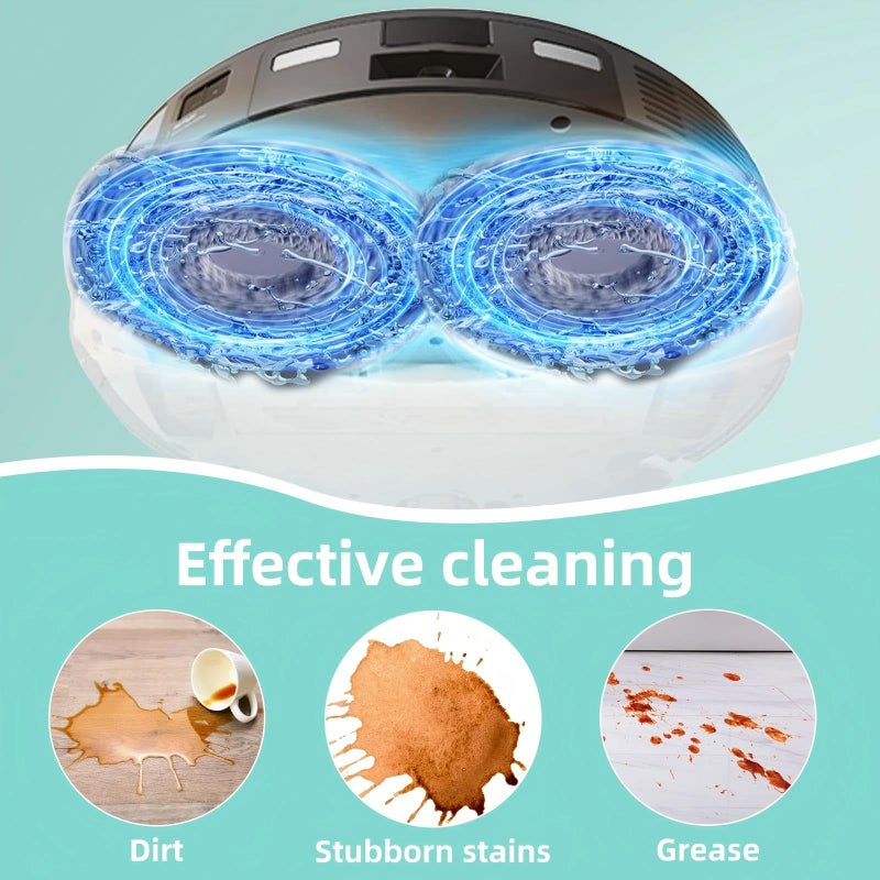 EOVWAEO 1000 ml Floor Cleaning Solution for Dreame L10 Ultra / L20 Ultra / L30 Ultra / L40 Ultra / L50 Ultra / X50 Ultra / X40 Ultra /X40 Master /X30 Ultra Series Vacuum Robot, Vacuum Cleaner Detergent Refill - Image 4