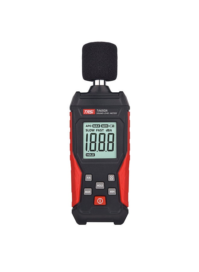 TASI TA650A Digital Sound Level Noise Meter Measurement 30-130dB Decibel Detector Audio Tester Metro Diagnostic-Tool Smart Sensor  - Image 1
