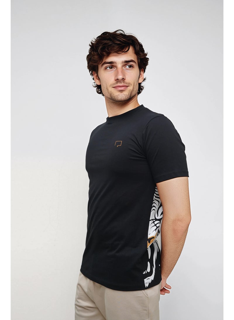 ROAR FOR GOOD Men's Quick Dry Sports T-Shirt | Lightweight Breathable Round Neck Gym & Running Tee | Moisture Wicking Activewear for Workout, Training & Fitness - Image 3