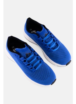 RBX Men Lightweight Mesh Lace Up Running Shoes, Blue  - Image 4