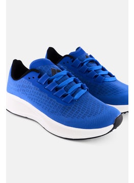 RBX Men Lightweight Mesh Lace Up Running Shoes, Blue  - Image 3