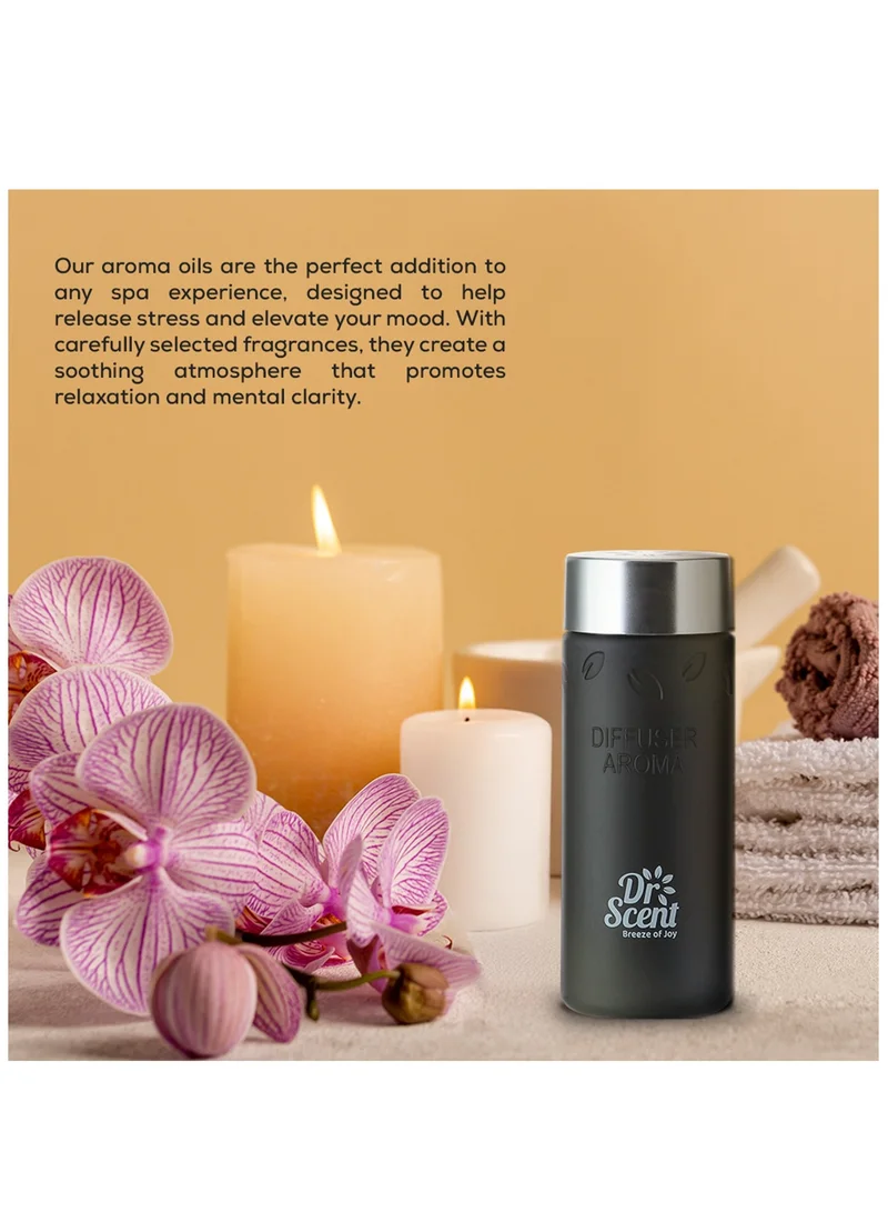 Dr Scent Dr. Scent Breeze of Joy Aroma Oil | Made with Organic Ingredients | Ideal for Offices, Homes, Hotels & Spas - Mandarin 170ml