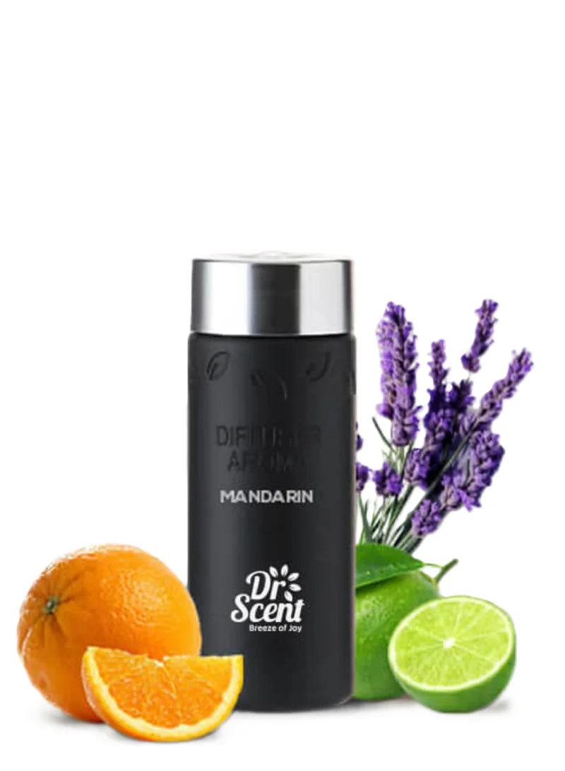 Dr Scent Dr. Scent Breeze of Joy Aroma Oil | Made with Organic Ingredients | Ideal for Offices, Homes, Hotels & Spas - Mandarin 170ml