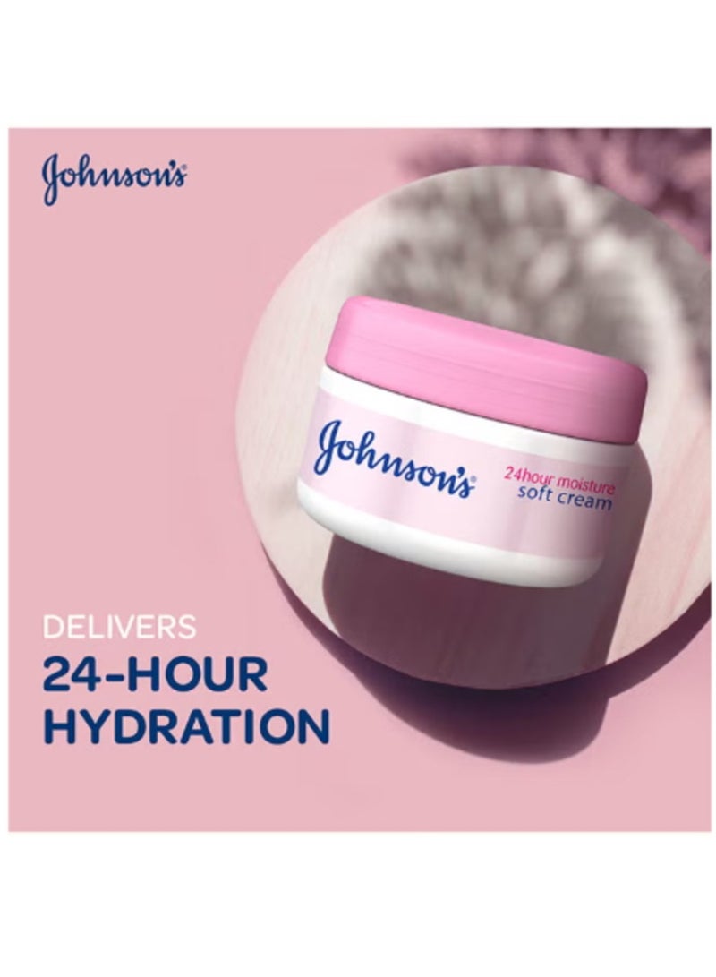 Generic Body Cream 24 Hour Moisture Soft 200ml  - Image 2