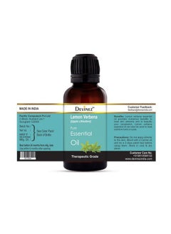 Devinez Lemon Verbena Essential Oil 100% Pure Natural & Undiluted 15Ml In Glass Bottle  - Image 4