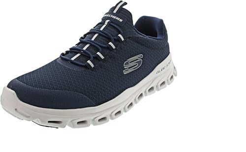 Skechers Men's Glide-Step Sylo Sneaker,Navy,7.5 Wide - Image 4