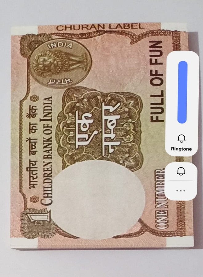FULLFILLS Fake Note (Dummy Note) 75 Notes 25 Notes Each Denomination 1/2/5/ Artificial Playing ( Multicolour) (Pack of 75 Note) - Image 3