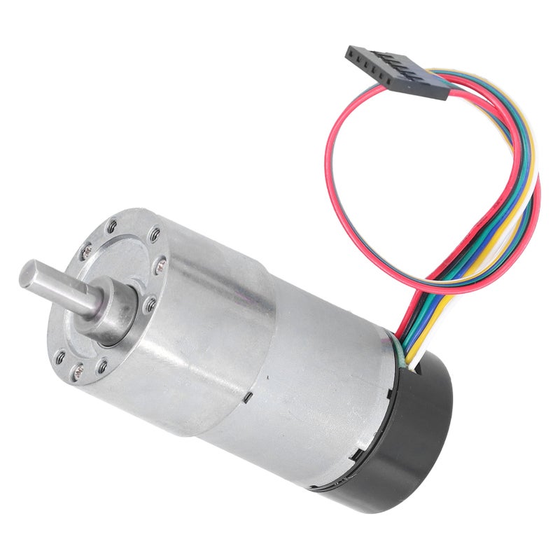 JGB37‑3530 DC12V Encoder Metal Gearmotor Speed Reduction High Torsion Encoder Gear Motor267RPM - Image 2