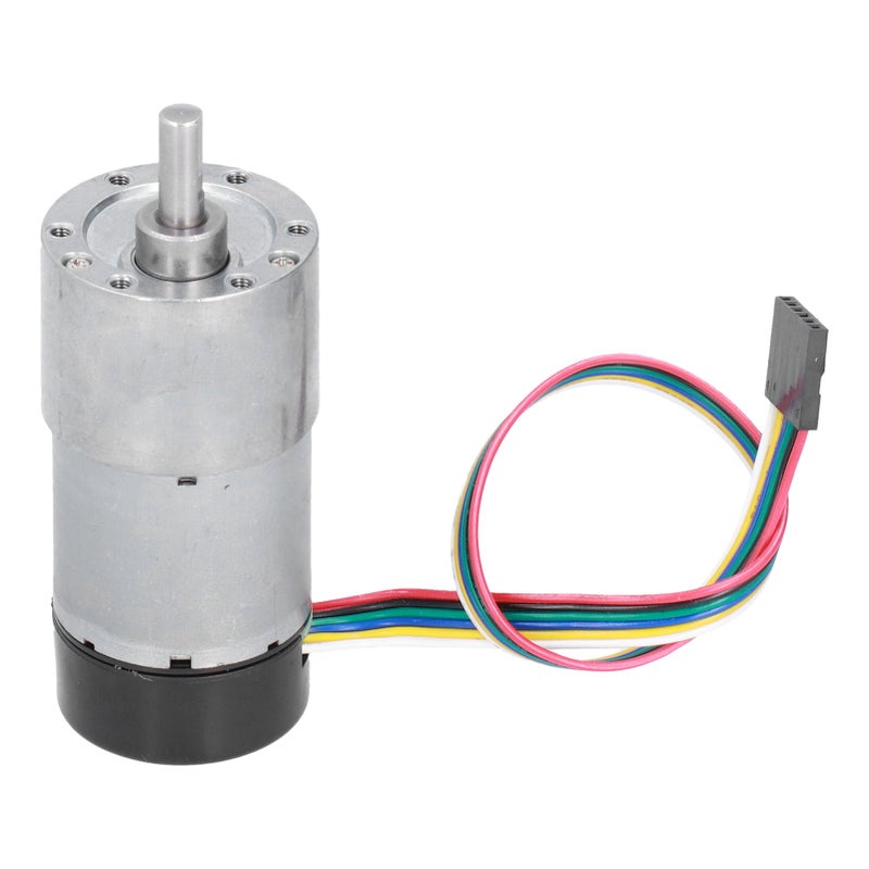 JGB37‑3530 DC12V Encoder Metal Gearmotor Speed Reduction High Torsion Encoder Gear Motor267RPM - Image 5