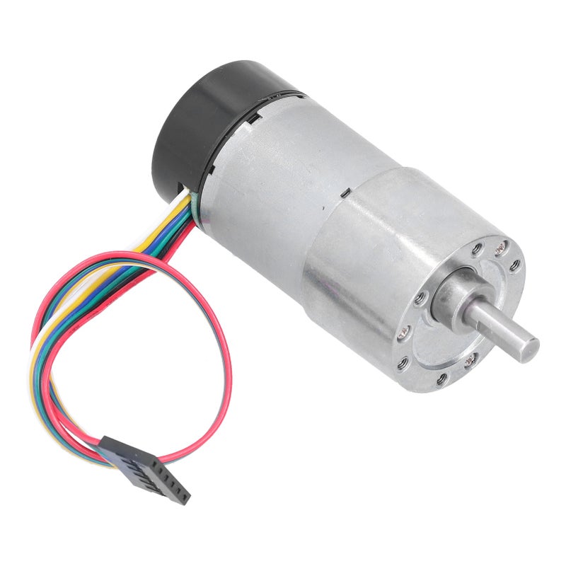 JGB37‑3530 DC12V Encoder Metal Gearmotor Speed Reduction High Torsion Encoder Gear Motor267RPM - Image 3