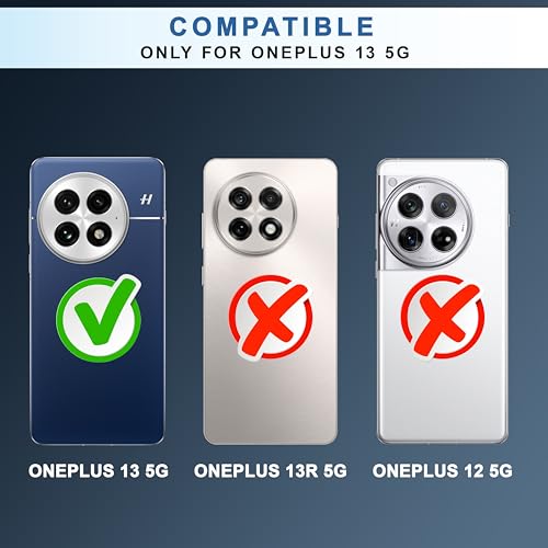 CEDO Backcover for OnePlus 13 (5G) | Camera Protection Bump Shockproof Edge | Ultra Hybrid Transparent Acrylic Clear TPU+PC Hard Backcase Cover (Black) - Image 2