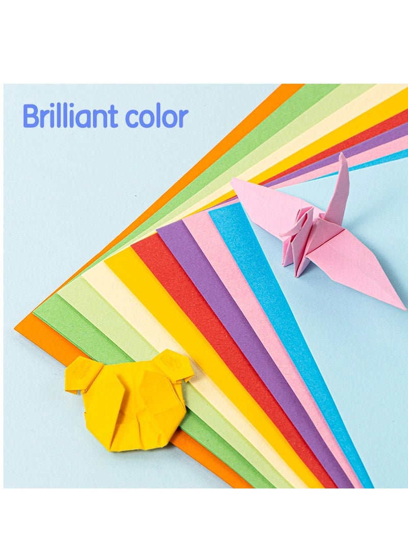 Deli 50-Sheet Origami Paper For Art 15x15cm Size Assorted Colours  - Image 5
