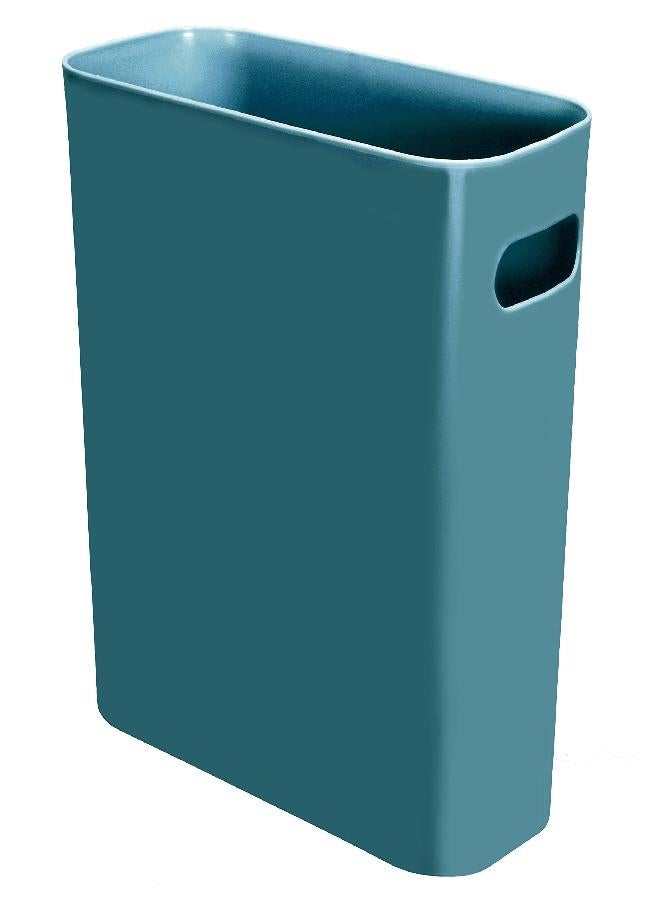 Youngever 1.5 Gallon Slim Trash Can, Plastic Garbage Container Bin, Small Trash Bin with Handles for Home Office, Living Room, Study Room, Kitchen, Bathroom (1 Pack Teal) - Image 5