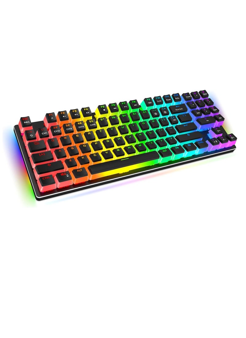 Generic - Havit KB851L - USA RGB Mechanical Gaming Keyboard, Black - Image 1