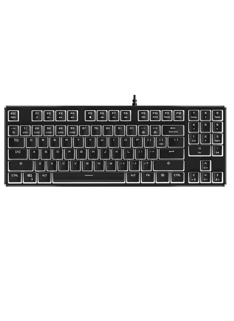 Generic - Havit KB851L - USA RGB Mechanical Gaming Keyboard, Black - Image 1