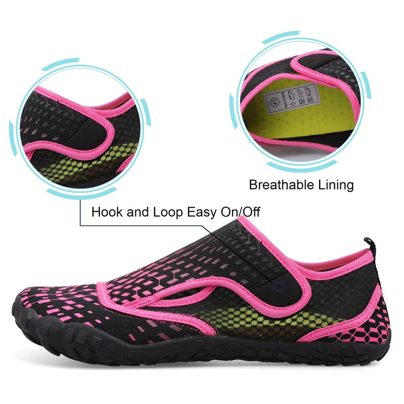 Centipede Demon Womens and Mens Water Shoes Thicken Soles Breathable Swim Shoes Cozy Barefoot Athletic Aqua Socks for Beach Pool Diving Hiking Outdoor Water Sports 8.5 Women/7.5 Men - Image 3