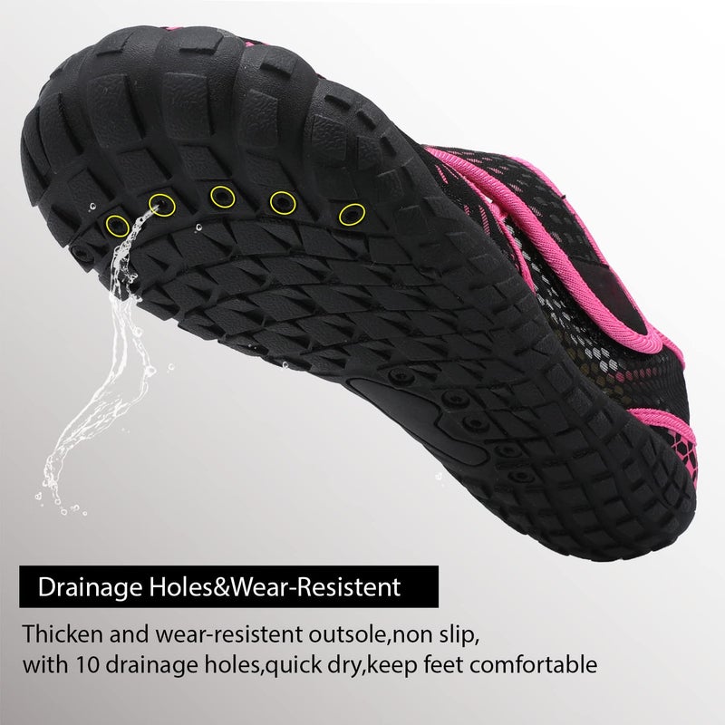 Centipede Demon Womens and Mens Water Shoes Thicken Soles Breathable Swim Shoes Cozy Barefoot Athletic Aqua Socks for Beach Pool Diving Hiking Outdoor Water Sports 8.5 Women/7.5 Men - Image 4