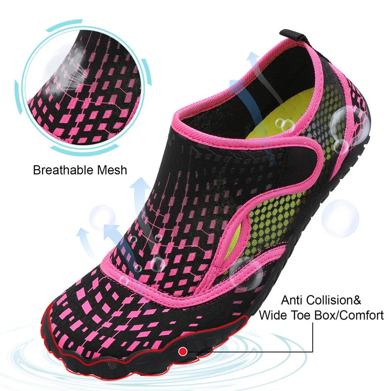 Centipede Demon Womens and Mens Water Shoes Thicken Soles Breathable Swim Shoes Cozy Barefoot Athletic Aqua Socks for Beach Pool Diving Hiking Outdoor Water Sports 8.5 Women/7.5 Men - Image 2