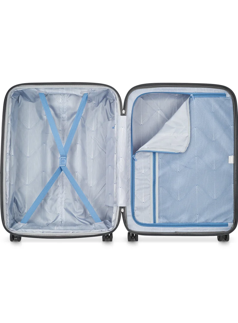 DELSEY Paris Freestyle 70 Cm Hardside 4-Double Wheeled Expandable Check-In Luggage Trolley - Graphite