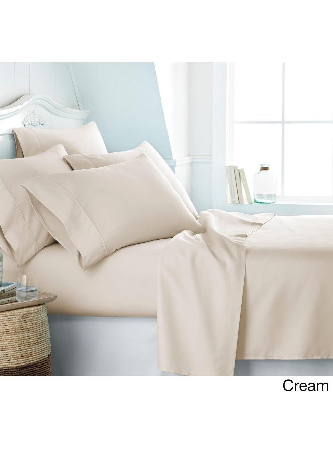 Royal Bliss 1900 TOP Split King Collection Egyptian Cotton Bamboo Quality Bed Sheet Set - Image 5