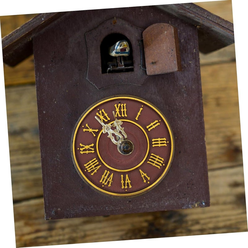VICASKY Traditional Cuckoo Wall Clock with Roman Numerals and Pendulum Accurate Timekeeping Easy Installation Vintage Bird Ornament for Home Living and Office Decor - Image 5
