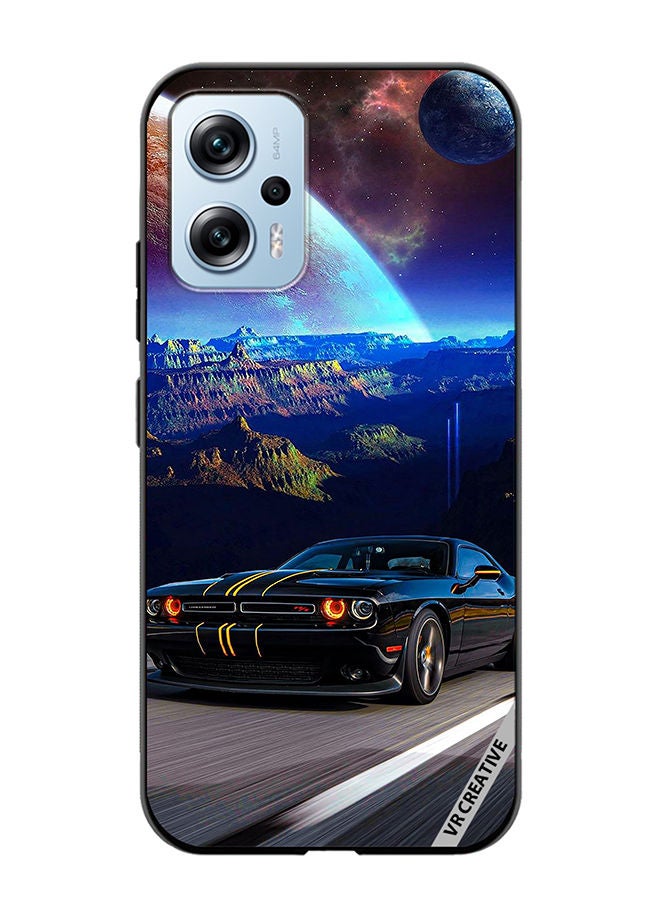 VR CREATIVE Protective Case Cover For Xiaomi Poco X4 GT Car Design Multicolour - Image 1