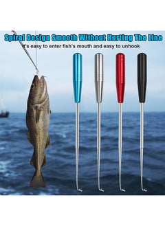 FIRSTAR 4 Pcs Fishing Hook Remover, Quick Removal Descending Device, Hook Extractor Accessories Tools with Storage Tube  - Image 5