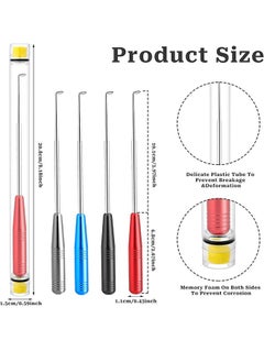 FIRSTAR 4 Pcs Fishing Hook Remover, Quick Removal Descending Device, Hook Extractor Accessories Tools with Storage Tube  - Image 2