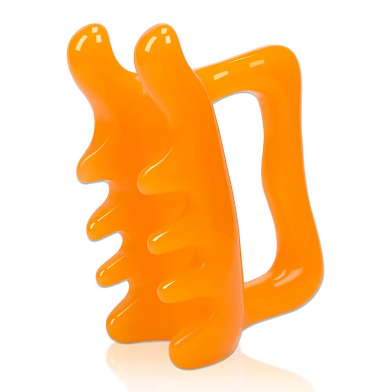 KOOBOOK 1Pcs Fascia Cellulite Massager New Shape Neck Shoulder Back Resin Massager Body Massage Tool - Image 1