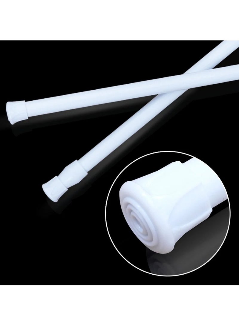 DubaiGallery Spring Extendable Telescopic Net Voile Tension Curtain Rail Pole Rod Rods - Image 4