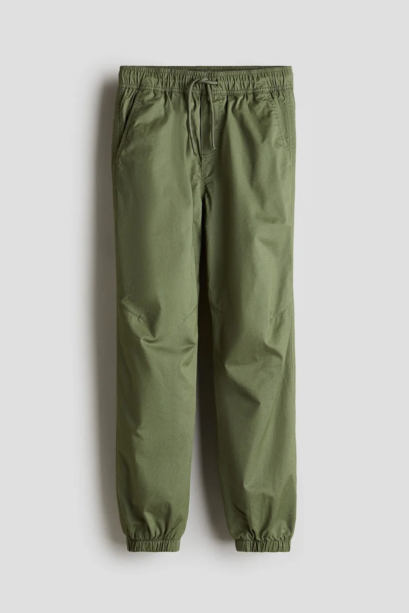 H&M Lined Twill Joggers