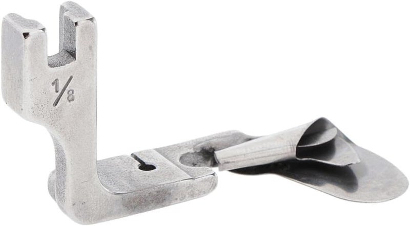 klarako Rolled Hem Presser Foot Fits for Universal Industrial Single-needle Fat Bed Sewing Machine Replacement Parts - 3mm - Image 4