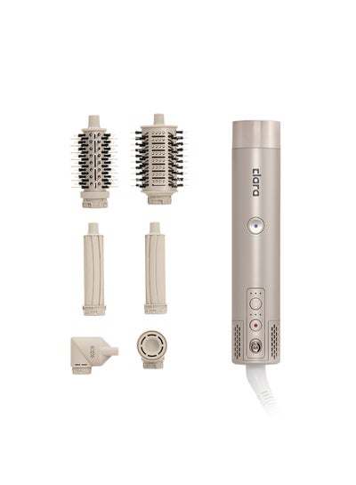 Clara Multi Styler for All Hair Types – 6-in-1 Styling Tool with Auto
