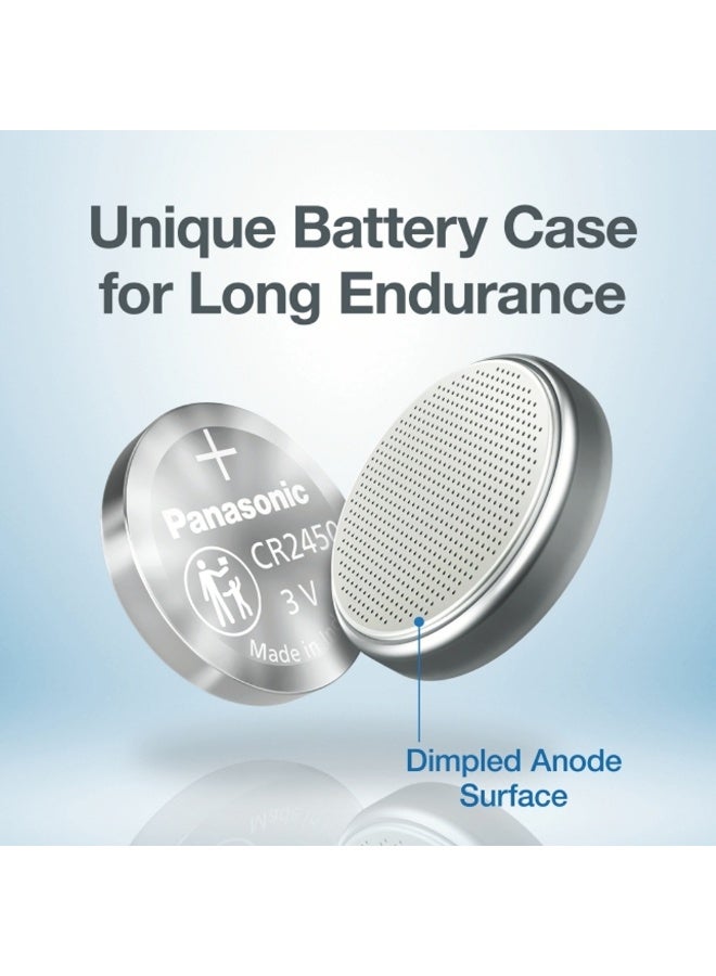 Panasonic 2-Pieces Panasonic CR2450 Lithium 3V Indonesia Batteries - Image 3