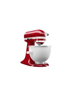 KitchenAid Ice Cream Maker for Planetary Mixer KitchenAid, 1.9 Liters, 5KSMICM - Red  - Image 3