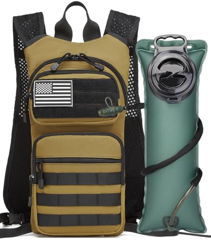 ATBP Insulated Hydration Pack Hiking Water Backpack Running Vest with 3L TPU Bladder Bag for Marathon Cycling Men - Image 1